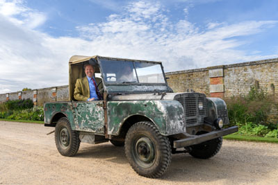 1940s – 1948 Land Rover Model 80 #001- the first Land Rover ever produced.
